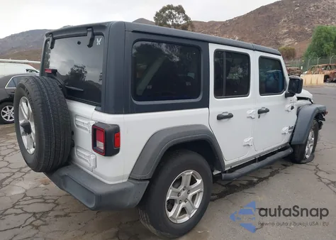 2020 Jeep Wrangler Unlimited Sport S 4X4 from USA, damaged, VIN 1C4HJXDG9LW178118